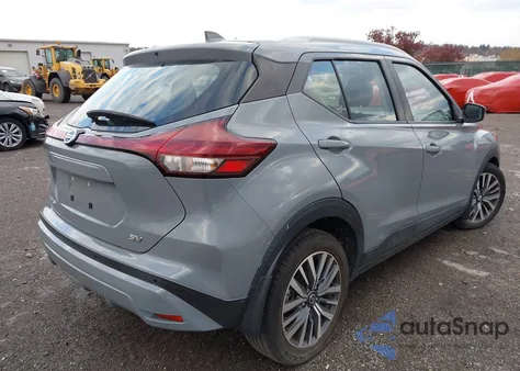 2021 Nissan Kicks Sv Xtronic Cvt from USA, damaged, VIN 3N1CP5CV9ML562701